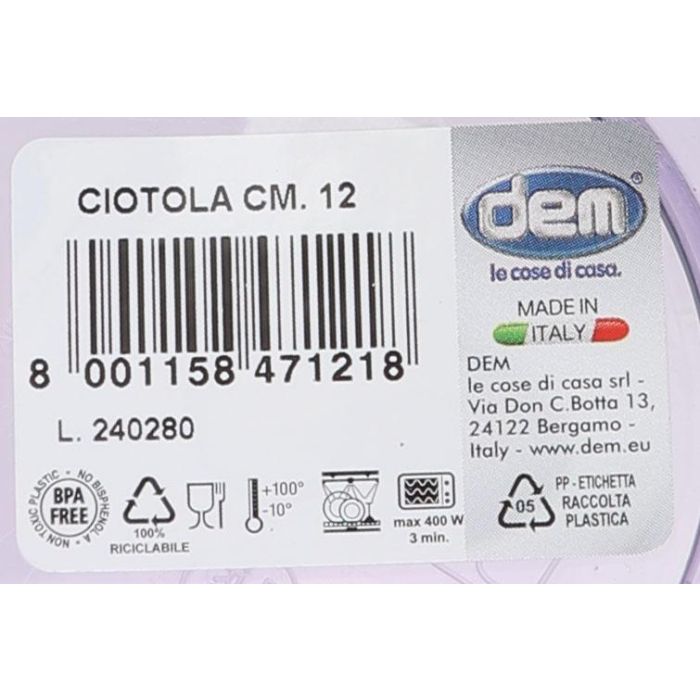 Bol Smaty Color 12 cm - Inde (36 Unidades) 1 Bol Smaty Color 12 cm - Inde (36 Unidades) 1
