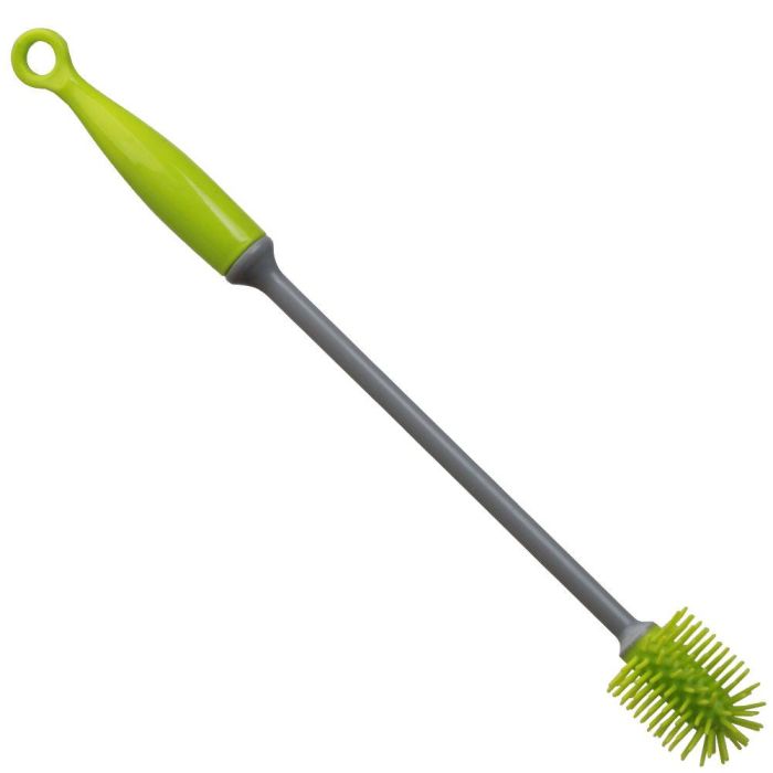 Je cherche une Idee Cepillo Limpia Biberón/Botella de Silicona y Plástico Antirayaduras 30 cm Colores Surtidos 3