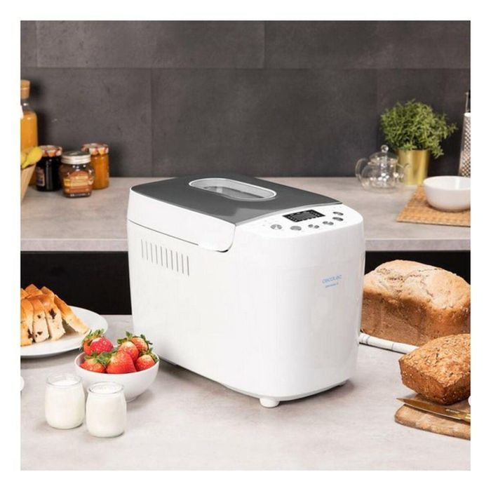 Panificadora Cecotec Bread&Co 1500 PerfectCook 850 W 1,5 Kg Blanco 4 Panificadora Cecotec Bread&Co 1500 PerfectCook 850 W 1,5 Kg Blanco 4