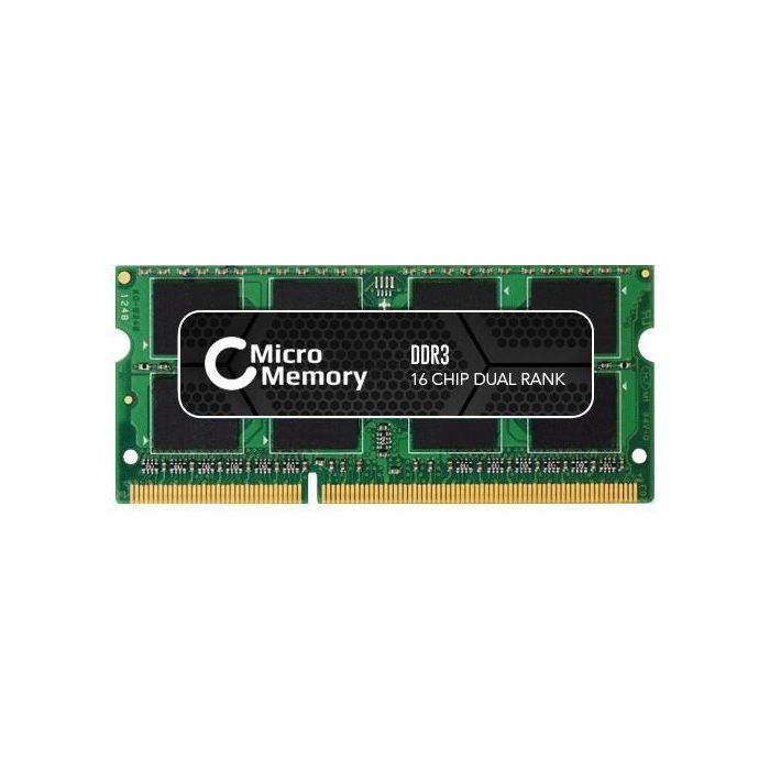 CoreParts Módulo de Memoria RAM 8GB 1600MHz DDR3 SO-DIMM con Chips Originales, Alto Rendimiento, de Proveedores Certificados
