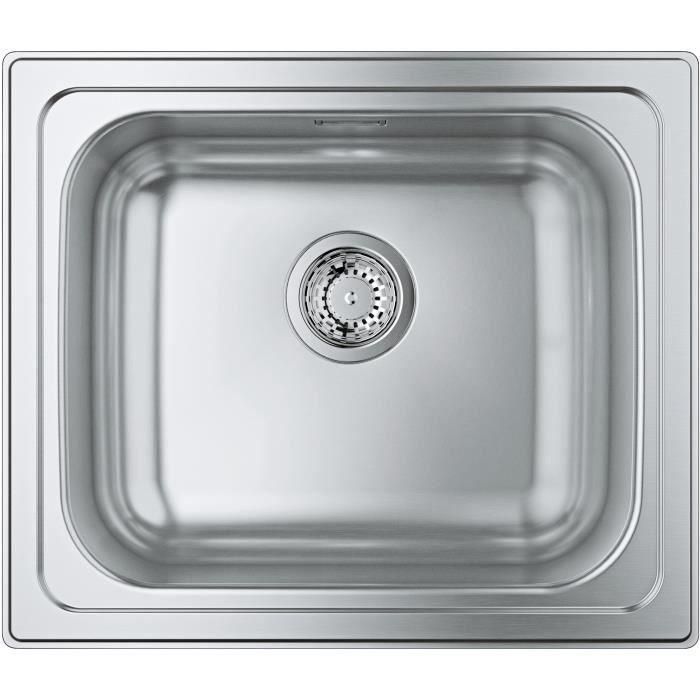 Grohe 31719SD0 Fregadero de Cocina K200, Acero Inoxidable, Integrado Desde Arriba 0 Grohe 31719SD0 Fregadero de Cocina K200, Acero Inoxidable, Integrado Desde Arriba 0