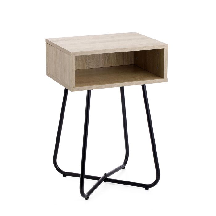 Mesita Auxiliar Met-Madera 40X34X60 Moblekit (3 Unidades) 1