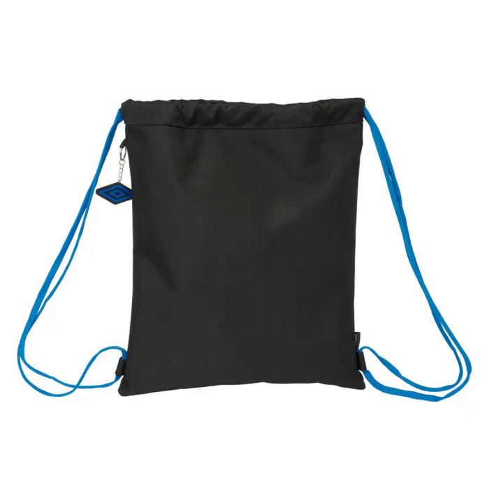 Bolsa Mochila con Cuerdas Kelme Jet black Negro 35 x 40 x 1 cm 1 Bolsa Mochila con Cuerdas Kelme Jet black Negro 35 x 40 x 1 cm 1