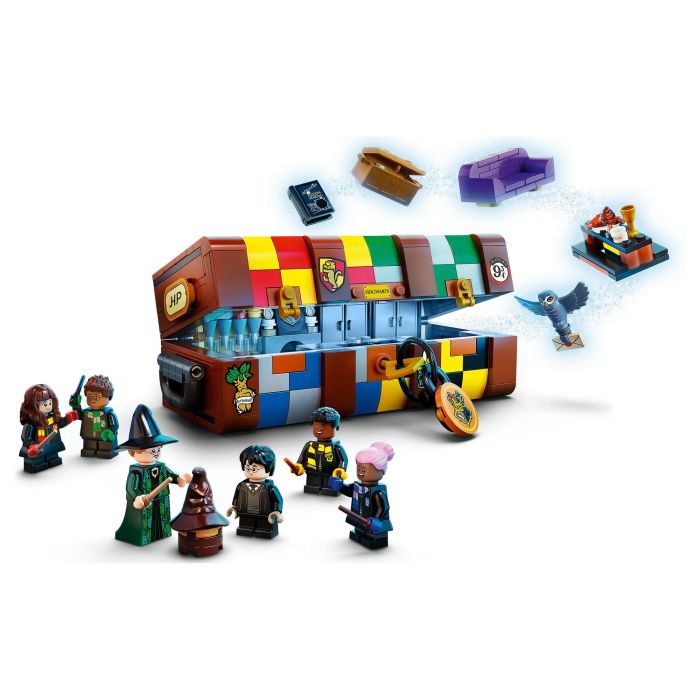 LEGO Harry Potter Hogwarts Magical Trunk 76399 - Juego de Construcción de 603 Piezas con Baúl Mágico, para Niños de 8 Años o Más 12