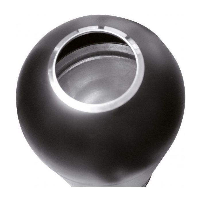 PROBBAX - OD-3352-BLA - Papelera de cúpula abierta 56 L - 38 cm Ø x 88 cm de alto - Negro 2 PROBBAX - OD-3352-BLA - Papelera de cúpula abierta 56 L - 38 cm Ø x 88 cm de alto - Negro 2