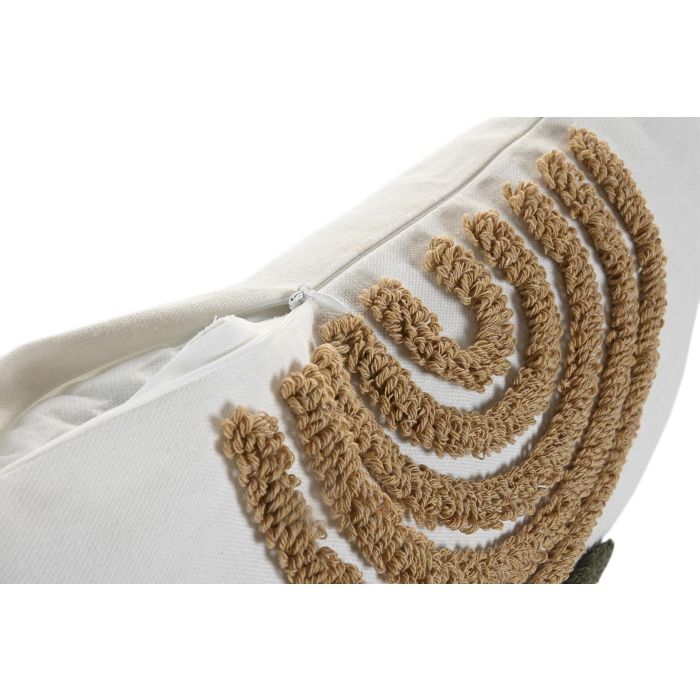 Cojin Urban DKD Home Decor Blanco Marron 30 x 50 cm (2 Unidades) 2 Cojin Urban DKD Home Decor Blanco Marron 30 x 50 cm (2 Unidades) 2