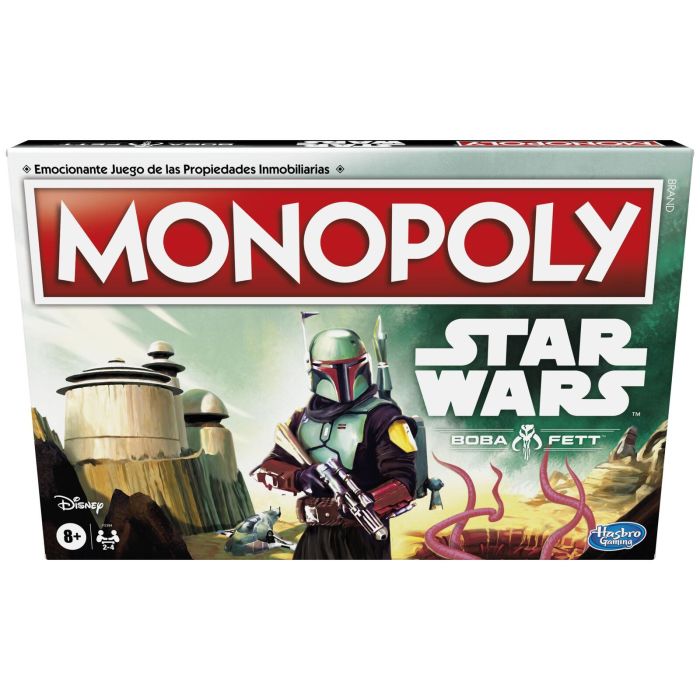 Hasbro Monopoly: Edición Boba Fett Juego de Mesa Star Wars F5394105 5 Hasbro Monopoly: Edición Boba Fett Juego de Mesa Star Wars F5394105 5