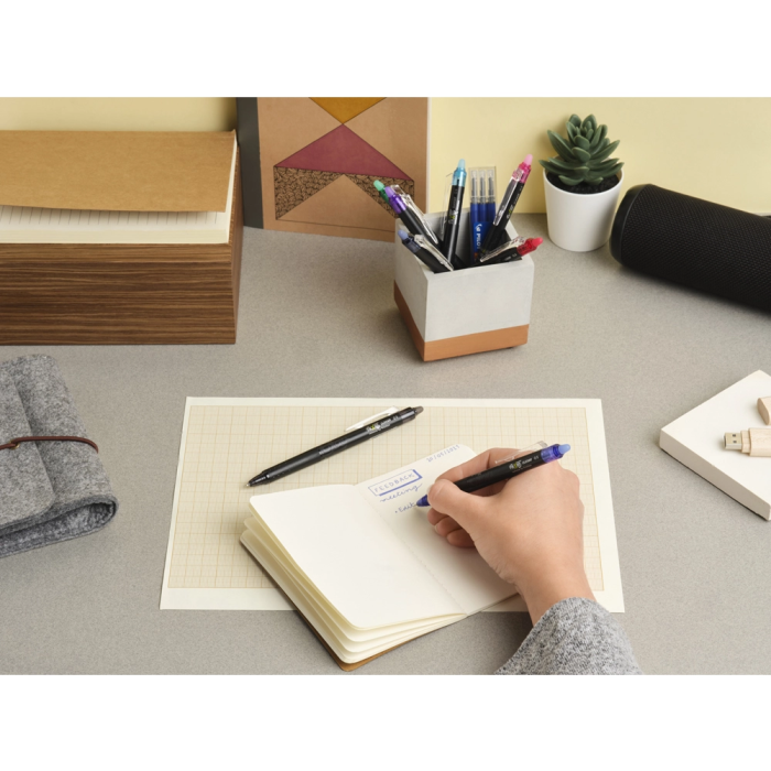 Pilot Bolígrafo Frixion Point Clicker Borrable 0.5 mm Rojo Tinta Gel Retráctil 2