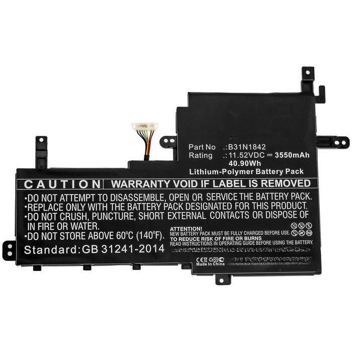 CoreParts Laptop Battery for Asus 41.04Wh Li-Polymer 11.4V 3600mAh for Asus K531FA, K531FL, S531FA CoreParts Laptop Battery for Asus 41.04Wh Li-Polymer 11.4V 3600mAh for Asus K531FA, K531FL, S531FA
