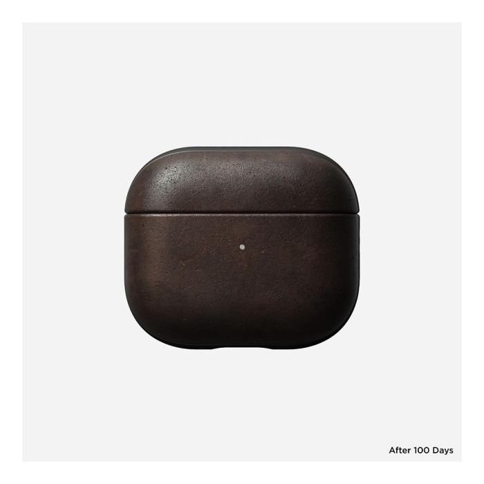 Nomad NM01001485 Funda de Piel para Apple AirPods (3ª generación) - Marrón Rustic, Protección Antirrayaduras y Carga Inalámbrica 2 Nomad NM01001485 Funda de Piel para Apple AirPods (3ª generación) - Marrón Rustic, Protección Antirrayaduras y Carga Inalámbrica 2