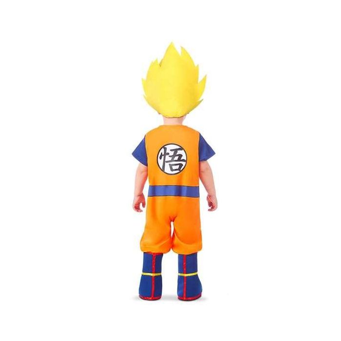 My Other Me Disfraz Goku Baby con Body, Peluca Textil y Cubre Botas, Talla 7-12 Meses, Multicolor 1 My Other Me Disfraz Goku Baby con Body, Peluca Textil y Cubre Botas, Talla 7-12 Meses, Multicolor 1