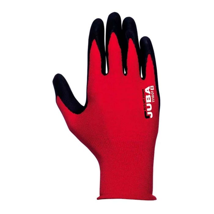 Guante nailon / licra con palma nitrilo microfoam, econit foam, rojo y negro, t-10 XL 0 Guante nailon / licra con palma nitrilo microfoam, econit foam, rojo y negro, t-10 XL 0