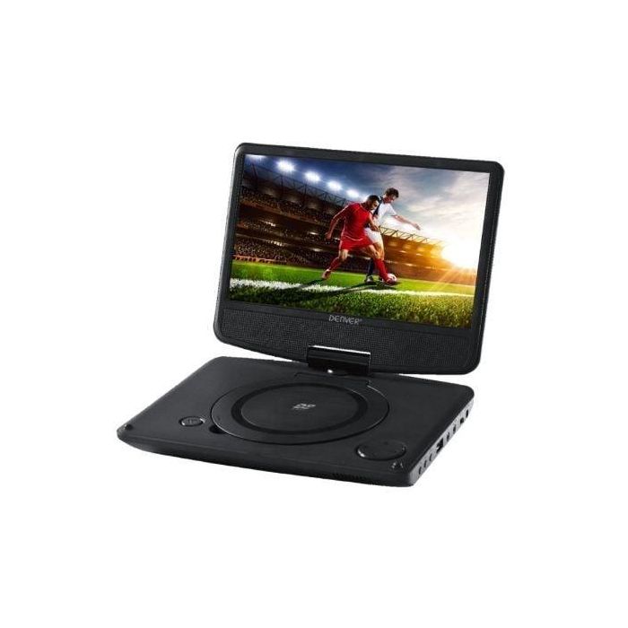 DVD PORTÁTIL DENVER MT-983NB - PANTALLA TFT/LCD 9"/22.8CM - LECTOR USB - BATERÍA LITIO - ALTAVOCES ESTÉREO - SALIDA AURICULARES DVD PORTÁTIL DENVER MT-983NB - PANTALLA TFT/LCD 9"/22.8CM - LECTOR USB - BATERÍA LITIO - ALTAVOCES ESTÉREO - SALIDA AURICULARES