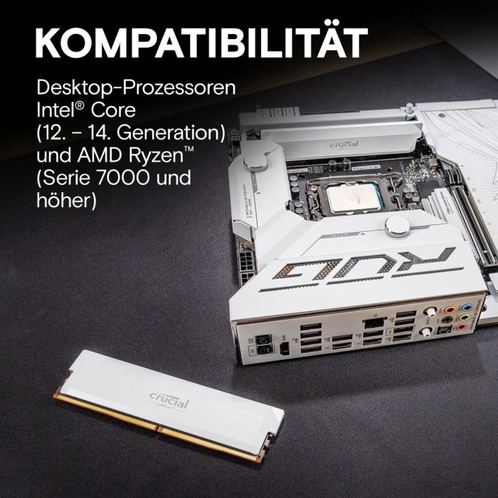 Crucial MIC1722298648298 Memoria RAM Crucial Pro Overclocking Edition DDR5 Kit 32GB (2x16GB) SO-DIMM 262 pines 6000 MHz 3 Crucial MIC1722298648298 Memoria RAM Crucial Pro Overclocking Edition DDR5 Kit 32GB (2x16GB) SO-DIMM 262 pines 6000 MHz 3