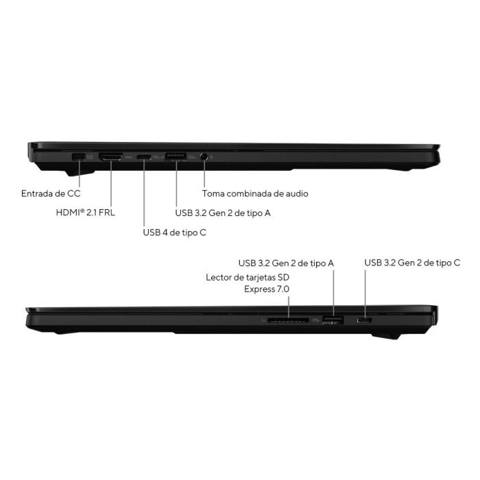 Asus ProArt P16 OLED H7606WM-SC052W Creadores, Ryzen AI 9 HX 370, RTX 5060, 32GB RAM, 1TB SSD, 16" OLED Táctil WQUXGA 3 Asus ProArt P16 OLED H7606WM-SC052W Creadores, Ryzen AI 9 HX 370, RTX 5060, 32GB RAM, 1TB SSD, 16" OLED Táctil WQUXGA 3