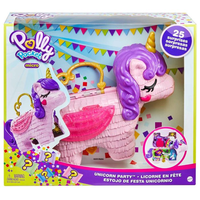 Playset Polly Pocket Unicorn Surprise Box 4