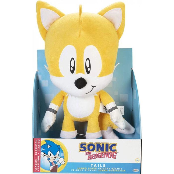 Peluche Tails Sonic The Hedgehog 45cm 0 Peluche Tails Sonic The Hedgehog 45cm 0