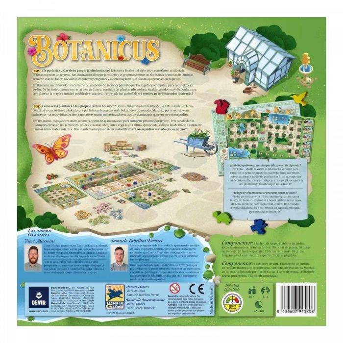 Devir Juego de Mesa Botanicus | 2-4 Jugadores | 45-60 Minutos | 10+ Años 1 Devir Juego de Mesa Botanicus | 2-4 Jugadores | 45-60 Minutos | 10+ Años 1