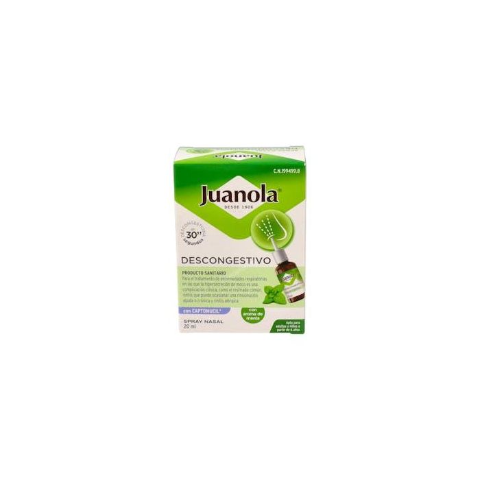 Juanola Spray Nasal Descongestivo 20 Ml Juanola Spray Nasal Descongestivo 20 Ml