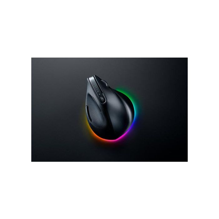 Razer Pro Click V2 Vertical ratón Universal mano derecha RF Wireless + Bluetooth + USB Type-C Óptico 30000 DPI 1 Razer Pro Click V2 Vertical ratón Universal mano derecha RF Wireless + Bluetooth + USB Type-C Óptico 30000 DPI 1