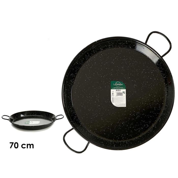 Paellera Esmaltada 70 Cm 30 Raciones La Dehesa (2 Unidades) Paellera Esmaltada 70 Cm 30 Raciones La Dehesa (2 Unidades)