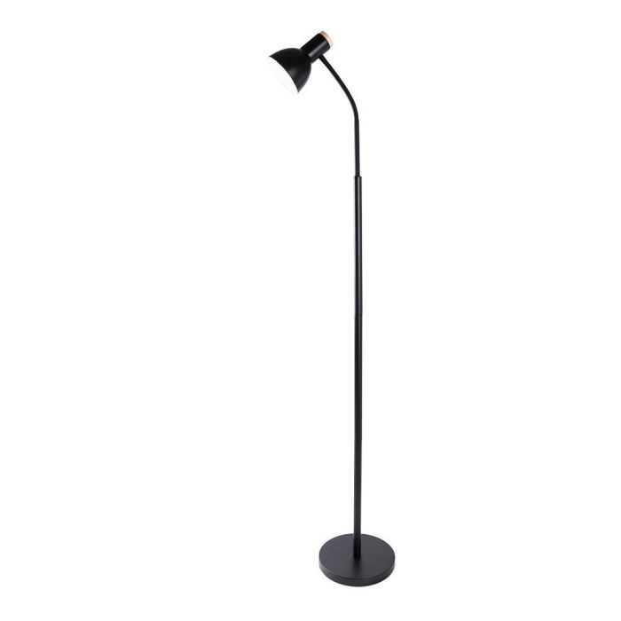 Lámpara de Suelo Recta Tom, diseño nórdico elegante, compatible con bombilla LED E27, ideal para hogar y negocio SKD-F010-B 1