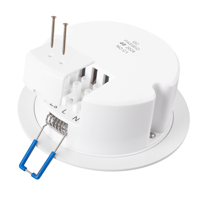 Luz de Emergencia LED Empotrable/Superficie 180LM Permanente/No Permanente 5000K Circular Ø115mm IP20 2.5W 3h Autonomía L118MN 2 Luz de Emergencia LED Empotrable/Superficie 180LM Permanente/No Permanente 5000K Circular Ø115mm IP20 2.5W 3h Autonomía L118MN 2