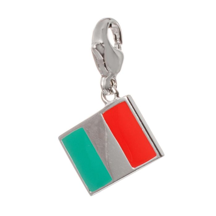 Charm Mujer Ti Sento 8304IT Rojo Verde Plateado (1 cm) Charm Mujer Ti Sento 8304IT Rojo Verde Plateado (1 cm)