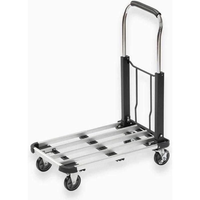 MEISTER Carro de plataforma plegable de aluminio 150kg MEISTER Carro de plataforma plegable de aluminio 150kg