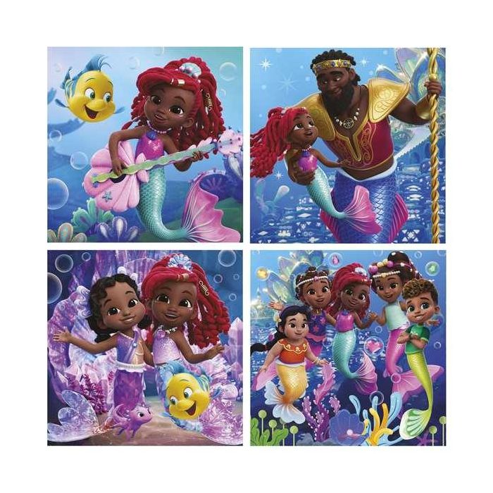 Educa Puzzle Puzzles Progresivos Ariel 12+16+20+25 Piezas 2