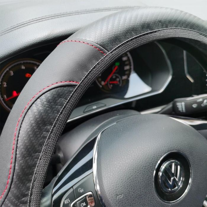 Occ Sport Funda Volante Ultrafina OCCFV0051 Cuero Fibra Carbono Negro 38cm Deportivo 6 Occ Sport Funda Volante Ultrafina OCCFV0051 Cuero Fibra Carbono Negro 38cm Deportivo 6