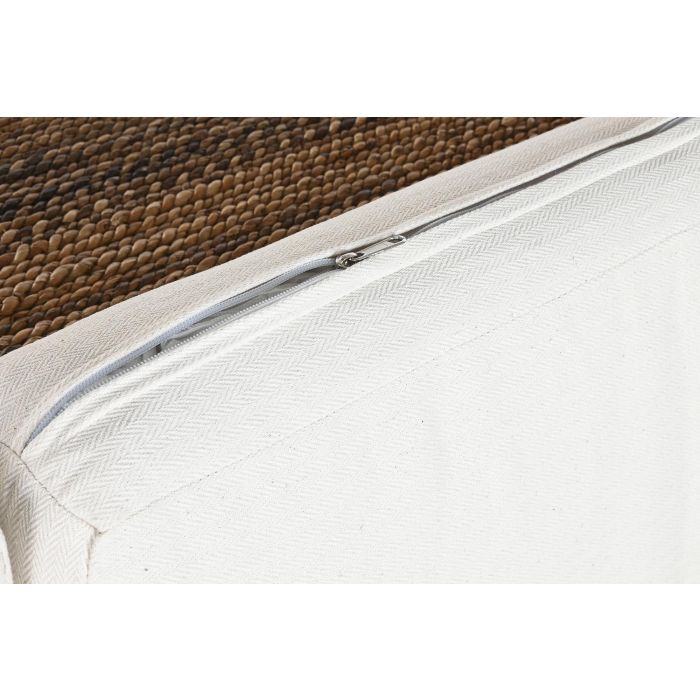 Sofa Item Home DKD Home Decor Natural Blanco 92 x 65 x 192 cm 6 Sofa Item Home DKD Home Decor Natural Blanco 92 x 65 x 192 cm 6