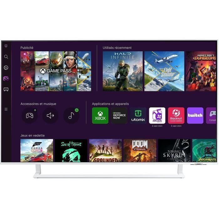 Samsung 43CU8510 - Televisor LED 43 (109 cm) - 4K UHD 3840x2160 - HDR - Smart TV - Centro de juegos - 3xHDMI - Wi-Fi 5 Samsung 43CU8510 - Televisor LED 43 (109 cm) - 4K UHD 3840x2160 - HDR - Smart TV - Centro de juegos - 3xHDMI - Wi-Fi 5