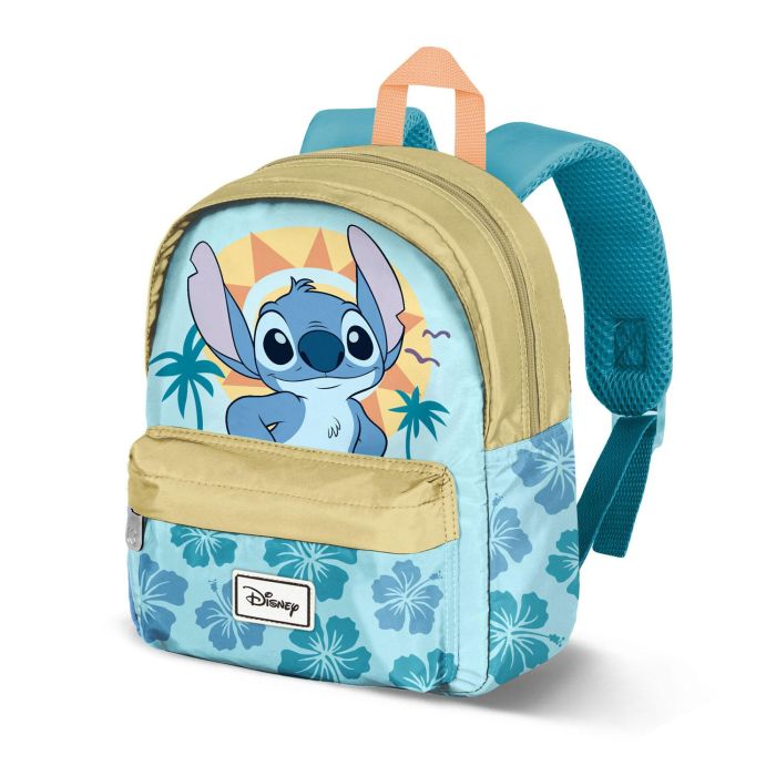 Mochila Preescolar Joy Sun Disney Lilo y Stitch Azul