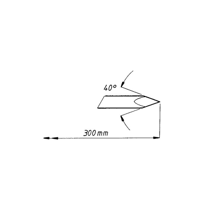 090000 Bone Pin Trochar 1-16 1.6 mm Diametro 300 mm 090000 Bone Pin Trochar 1-16 1.6 mm Diametro 300 mm