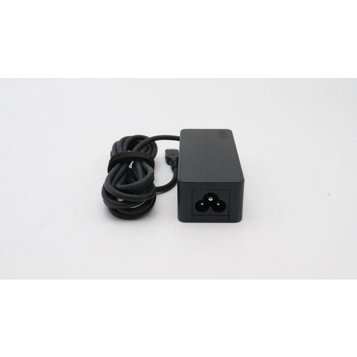 Lenovo 45W USB-C laptop charger with multi-voltage support (20V, 15V, 9V, 5V), suitable for portable devices. 3 Lenovo 45W USB-C laptop charger with multi-voltage support (20V, 15V, 9V, 5V), suitable for portable devices. 3