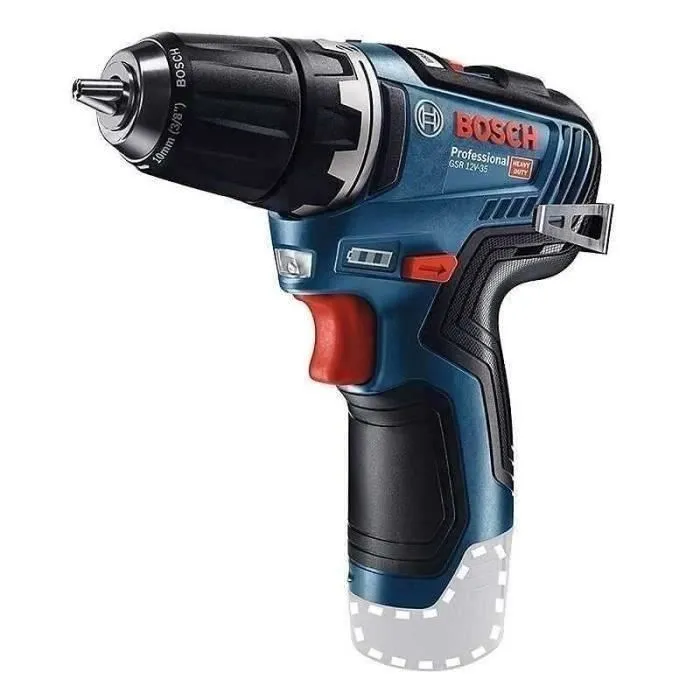 Bosch Professional GSR 12V-35 FC Solo L-B Taladro Atornillador Inalámbrico 12V 1