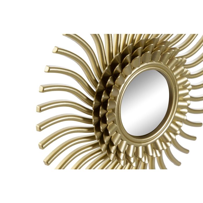 DKD Home Decor Reloj Dorado Champan 4 x 35 x 35 cm Set de 3 Piezas 1