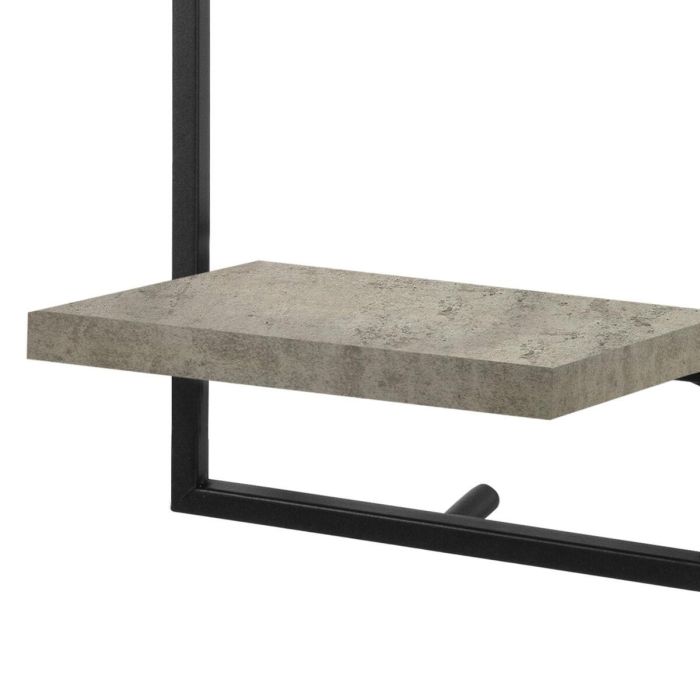 Estantería Max Home Hierro Madera MDF 25 X 75 X 20 CM (4 Unidades) 2 Estantería Max Home Hierro Madera MDF 25 X 75 X 20 CM (4 Unidades) 2