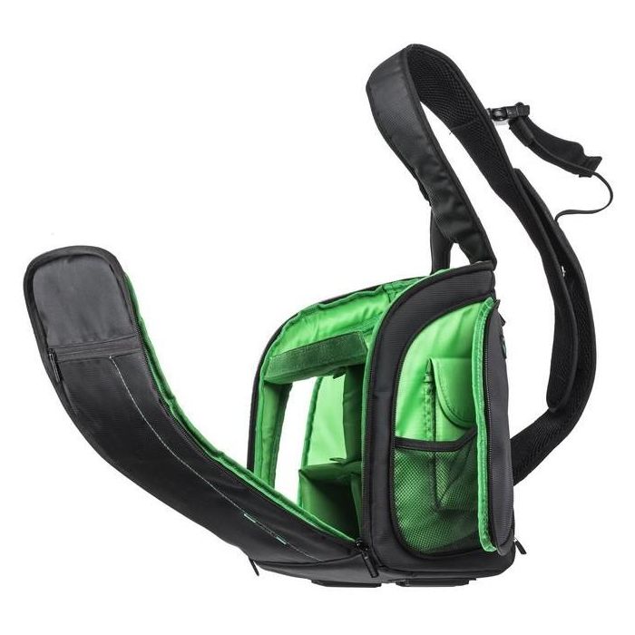 Riva Kameraumhängetasche Green Mantis 8Fächer grün/sch 7470 6