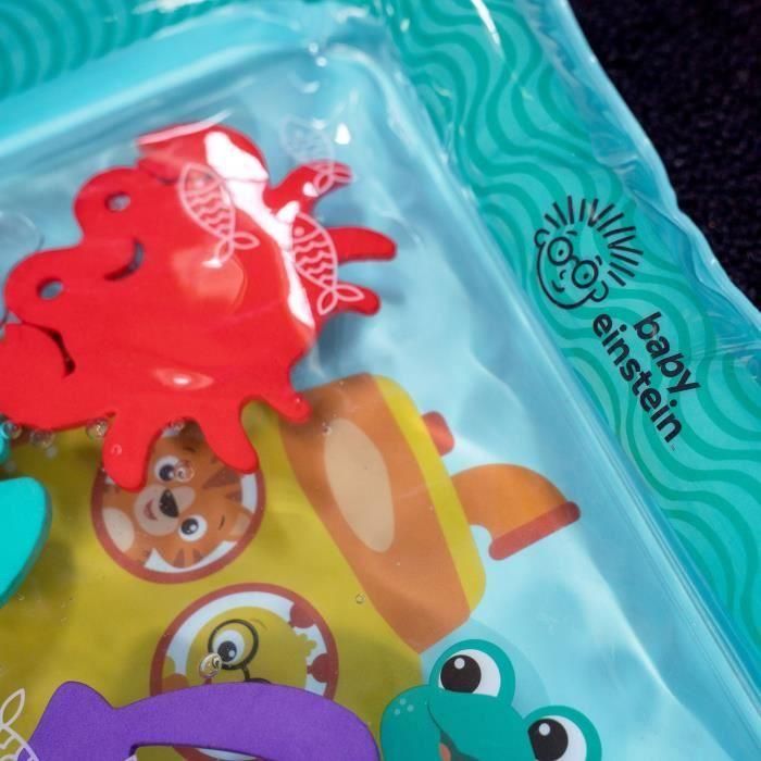 Esterilla de agua - BABY EINSTEIN Ocean Explorers Sensory Splash Water Mat - Tiempo boca abajo o juegos sentado - 0 a 36 meses 4 Esterilla de agua - BABY EINSTEIN Ocean Explorers Sensory Splash Water Mat - Tiempo boca abajo o juegos sentado - 0 a 36 meses 4
