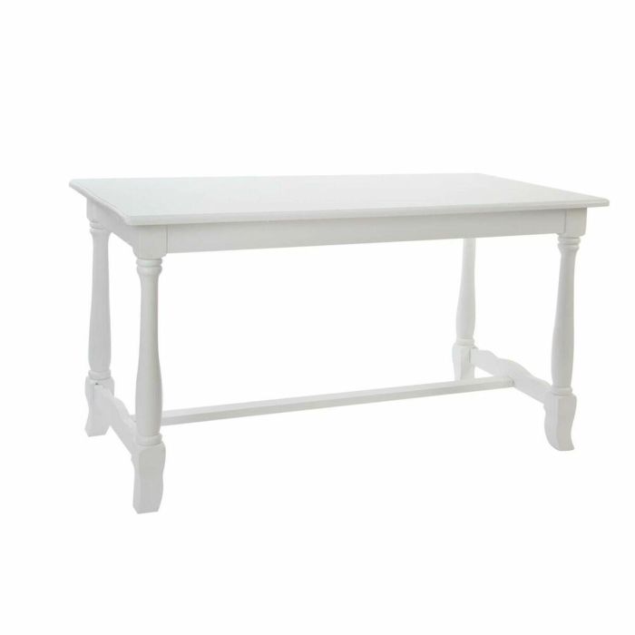 Mesa de Comedor DKD Home Decor Madera Blanco (180 x 90 x 80 cm)