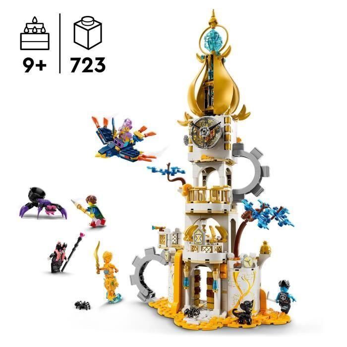 LEGO 71477 DREAMZzz La Torre del Hombre de Arena, Castillo de Juguete con Araña y Pájaro, con Figuras de Brujas 1