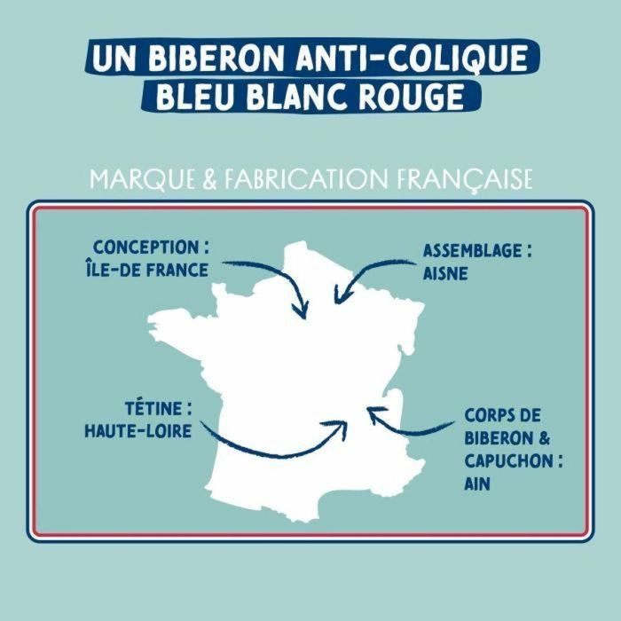 Biberón Dodie 270 ml (3 Unidades) 2 Biberón Dodie 270 ml (3 Unidades) 2