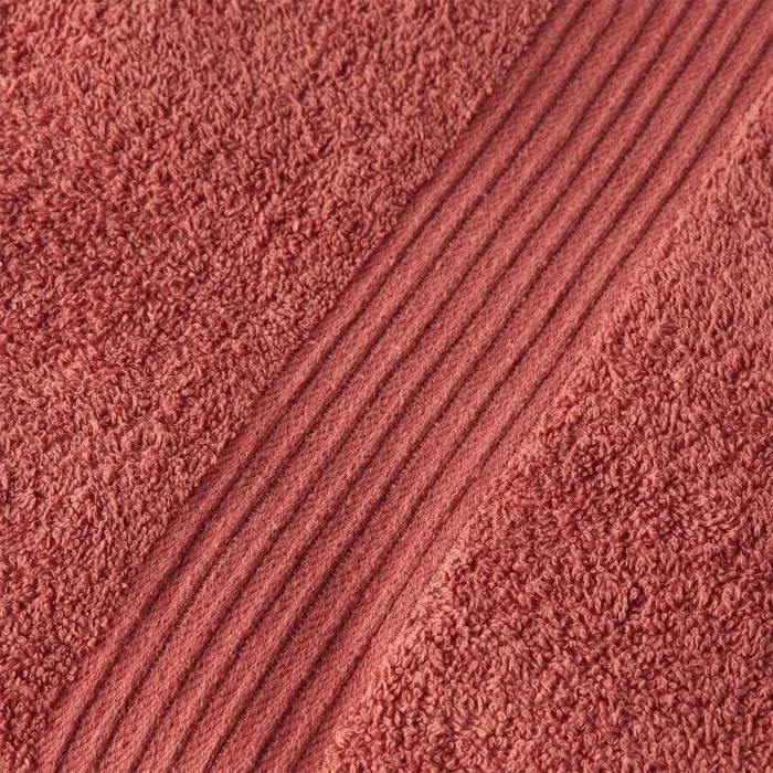 Today TOD3574641230906 Maxi sábana de baño 90x150 cm 100% Algodón color terracota 2