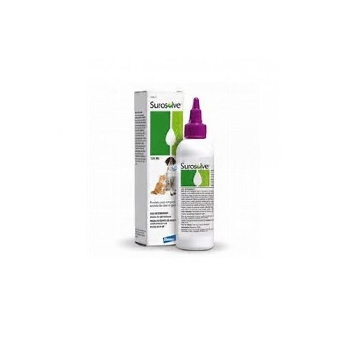 Elanco Surosolve 125 mL Limpiador Ótico Ceruminolítico para Perros y Gatos