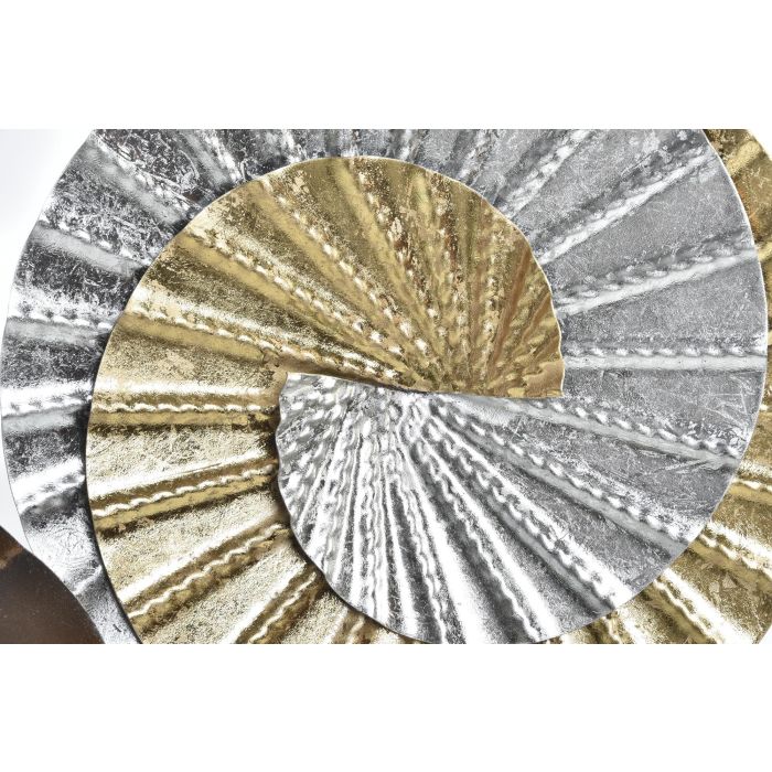 DKD Home Decor Adorno de Pared Decorativo Estilo Oriental de Metal con Motivo Espiral Multicolor 104x43x4.5 cm 2 DKD Home Decor Adorno de Pared Decorativo Estilo Oriental de Metal con Motivo Espiral Multicolor 104x43x4.5 cm 2