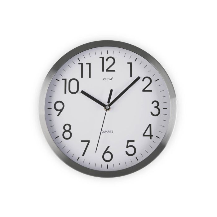 Reloj de Pared Aluminio 25 cm Diámetro Versa - Estilo Pop (2 Unidades) Reloj de Pared Aluminio 25 cm Diámetro Versa - Estilo Pop (2 Unidades)