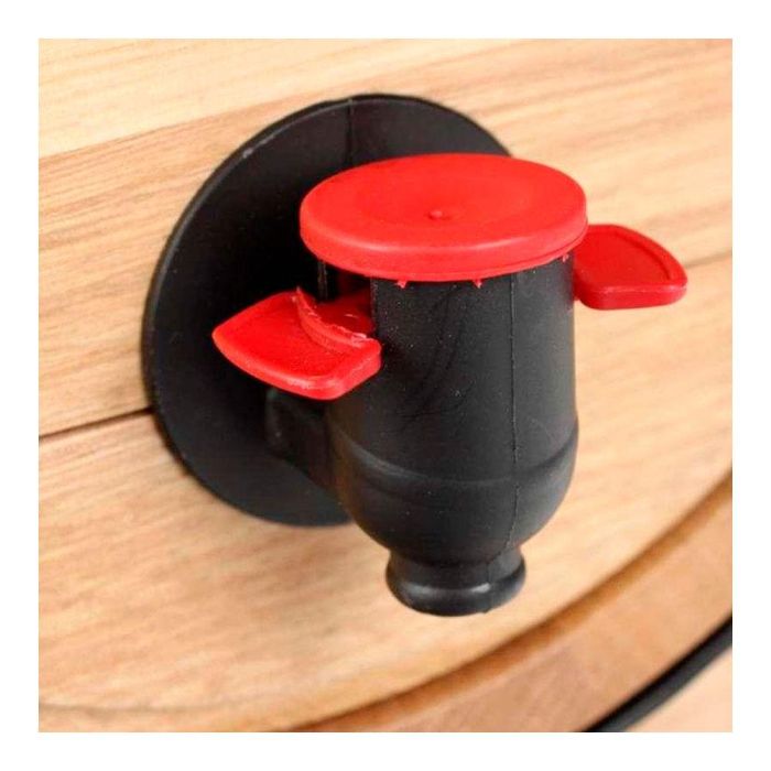 5Five Dispensador de vino en barril de madera 5.5l, 27x26.5x21.5cm 1 5Five Dispensador de vino en barril de madera 5.5l, 27x26.5x21.5cm 1