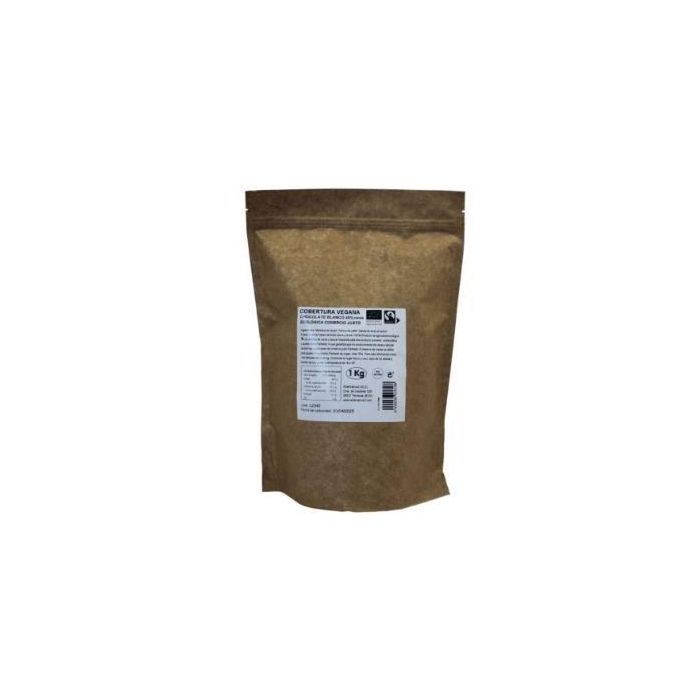 Cobertura Chocolate Blanco 40% 1 Kg Bio Vegan Cobertura Chocolate Blanco 40% 1 Kg Bio Vegan